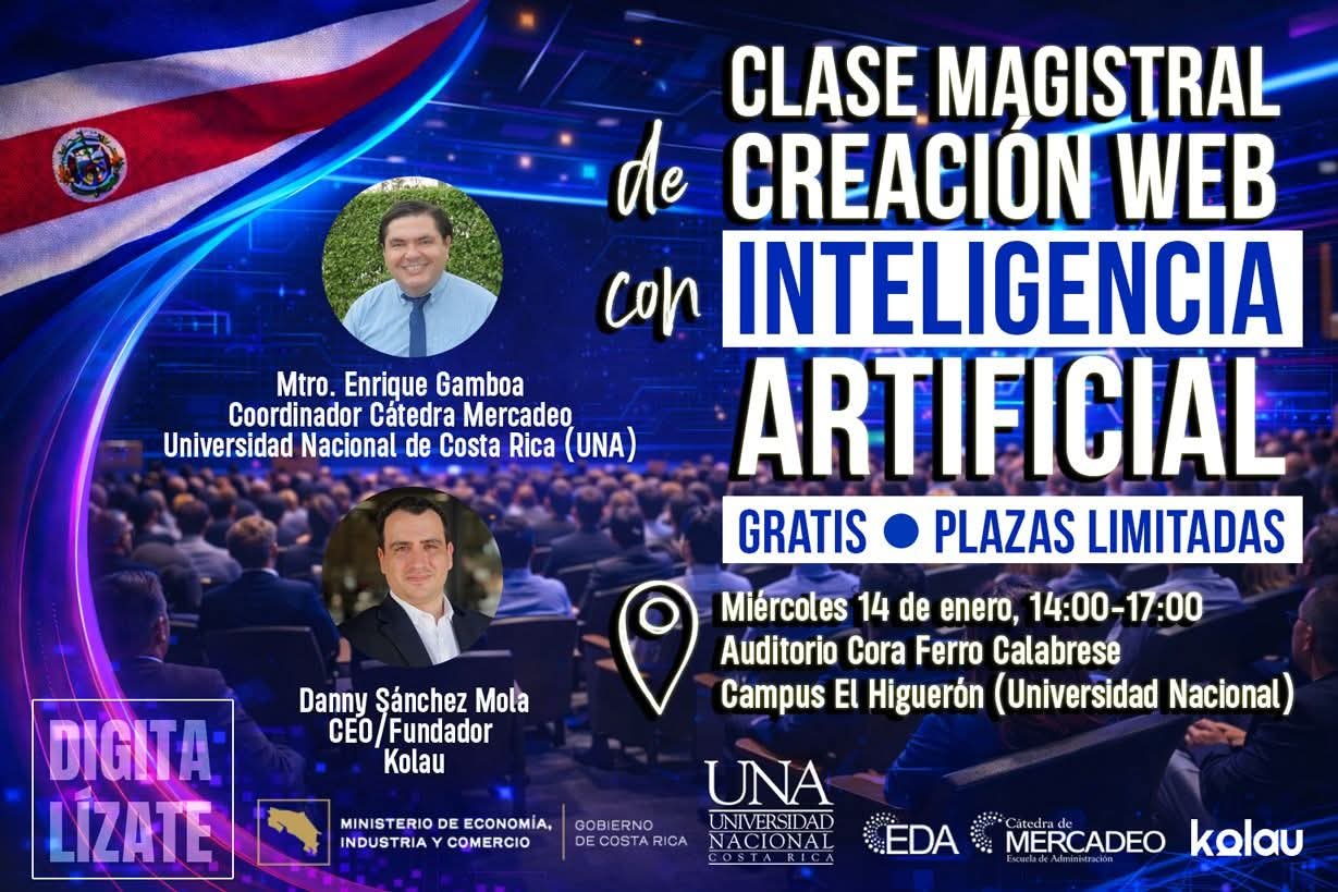 Emprendedores podrán aprender a crear su tienda en línea con IA 