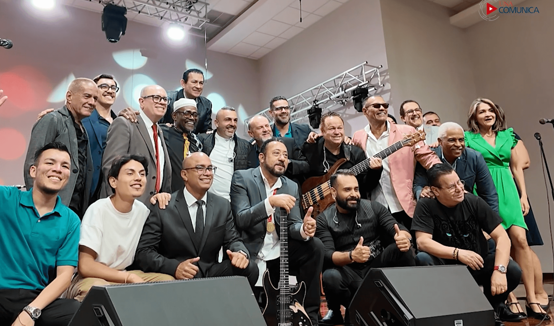 UNA reconoce trayectoria del grupo Marfil