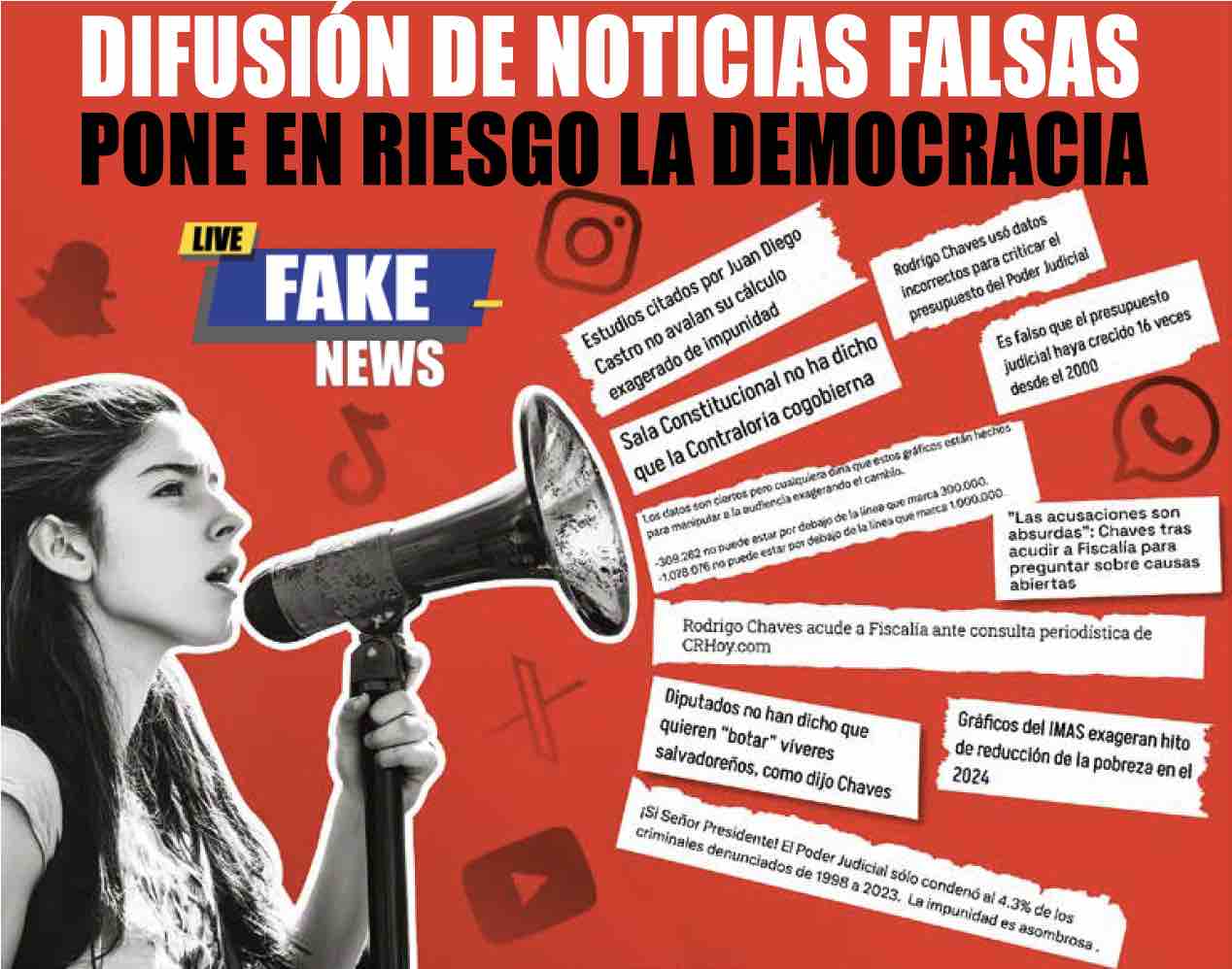 Difusión de noticias falsas pone en riesgo la democracia